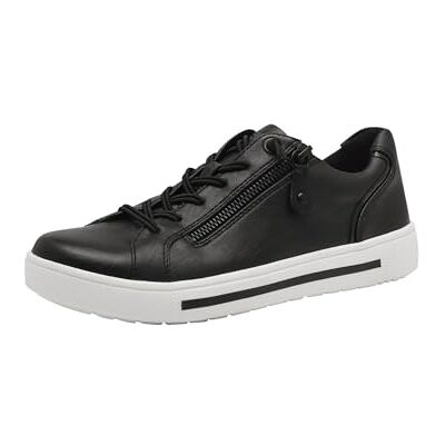 Jana Femmes Baskets Plates avec Fermeture éclair Vegan, Noir (Noir), 37 EU - Publicité Jana Femmes Baskets Plates avec Fermeture éclair Vegan, Noir (Noir), 37 EU - Publicité