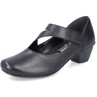 Rieker Femme Escarpins 41793, Dame Escarpins Slingback,Bracelet à la Cheville,Slingback,Cuir,Confortable,Noir (Schwarz / 02),41 EU / 7.5 UK - Publicité Rieker Femme Escarpins 41793, Dame Escarpins Slingback,Bracelet à la Cheville,Slingback,Cuir,Confortable,Noir (Schwarz / 02),41 EU / 7.5 UK - Publicité