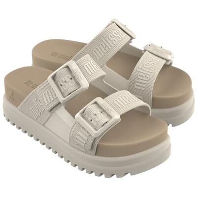 Melissa Cozy M Lover Platform Ad, Sandales pour femme, beige, 41/41.5 EU - Publicité Melissa Cozy M Lover Platform Ad, Sandales pour femme, beige, 41/41.5 EU - Publicité