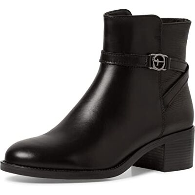 Tamaris Femme Bottines, Dame Bottines,TOUCHit,Demi-Bottes,Bottine,Haut de la Cheville,Fermeture éclair,Black/Struct.,36 EU - Publicité Tamaris Femme Bottines, Dame Bottines,TOUCHit,Demi-Bottes,Bottine,Haut de la Cheville,Fermeture éclair,Black/Struct.,36 EU - Publicité