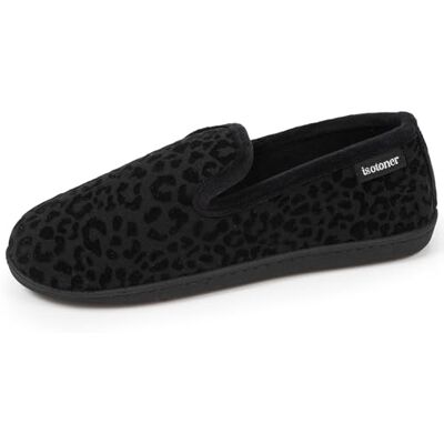 Isotoner Chaussons pantoufles charentaises femme semelle ergonomique confort, chauds, 38, noir - Publicité Isotoner Chaussons pantoufles charentaises femme semelle ergonomique confort, chauds, 38, noir - Publicité