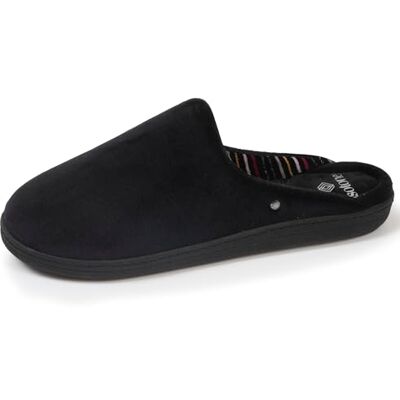 Isotoner Chaussons pantoufles Mules femme ultra confortables et légers, mousse à mémoire de forme, 36, noir - Publicité Isotoner Chaussons pantoufles Mules femme ultra confortables et légers, mousse à mémoire de forme, 36, noir - Publicité