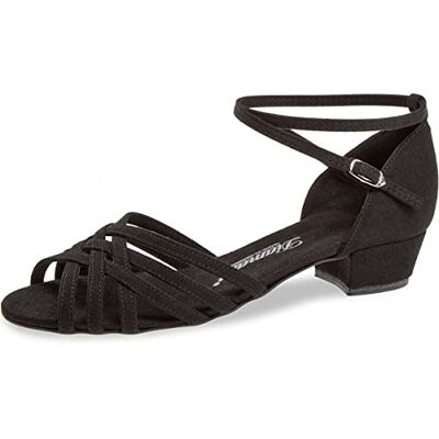 Diamant Chaussures de Danse pour Femmes Microfibre Noire Régulières Bloc de 2,8 cm Semelle VarioSpin Taille: UK 6,5 - Publicité Diamant Chaussures de Danse pour Femmes Microfibre Noire Régulières Bloc de 2,8 cm Semelle VarioSpin Taille: UK 6,5 - Publicité