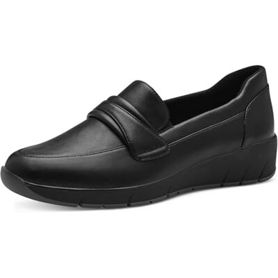 Jana Mocassins Femme élégants Vegan, Black Nappa, 38 EU - Publicité Jana Mocassins Femme élégants Vegan, Black Nappa, 38 EU - Publicité