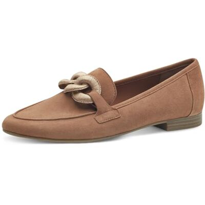 MARCO TOZZI Femme Damen Slipper Mocassin, Biscuit, 42 EU - Publicité MARCO TOZZI Femme Damen Slipper Mocassin, Biscuit, 42 EU - Publicité
