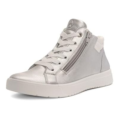 ARA Women's ROM Sneaker, argenté/blanc, 7/7.5 UK - Publicité ARA Women's ROM Sneaker, argenté/blanc, 7/7.5 UK - Publicité