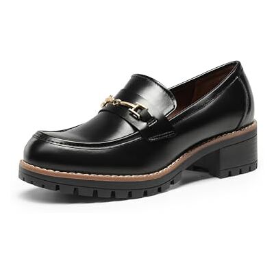 Dream Pairs Mocassins Confortables à Enfiler pour Femme Style décontracté, PU Noir, 41 EU - Publicité Dream Pairs Mocassins Confortables à Enfiler pour Femme Style décontracté, PU Noir, 41 EU - Publicité