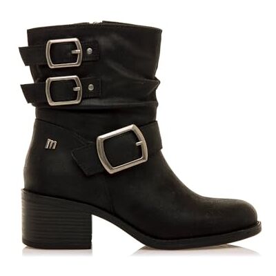 MTNG Bottines à Talons Femme PERSEA H 54664 61590 Noir - Publicité MTNG Bottines à Talons Femme PERSEA H 54664 61590 Noir - Publicité