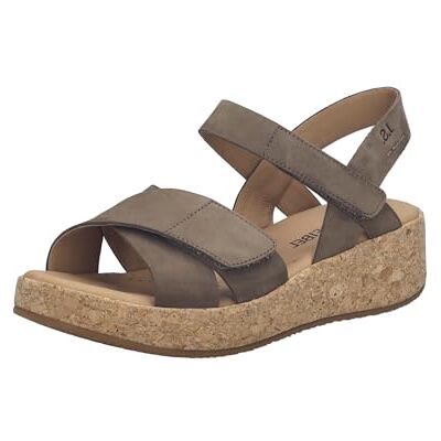 Josef Seibel CONFORTABLE LIGERA Y ÉLÉGANT SANDALE FEMME EVITA-03 NUBUCK GRIS talla numeric_37 - Publicité Josef Seibel CONFORTABLE LIGERA Y ÉLÉGANT SANDALE FEMME EVITA-03 NUBUCK GRIS talla numeric_37 - Publicité