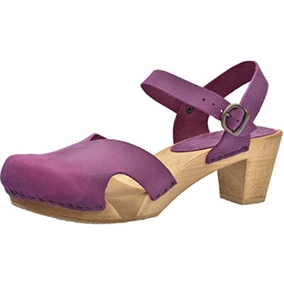 Sanita Matrix Sandale Produit Original Fabriqué à la Main pour Femme Sandale en Cuir avec Semelle en Bois Flexibles Bride de Talon réglable 36 EU Rose foncé - Publicité Sanita Matrix Sandale Produit Original Fabriqué à la Main pour Femme Sandale en Cuir avec Semelle en Bois Flexibles Bride de Talon réglable 36 EU Rose foncé - Publicité