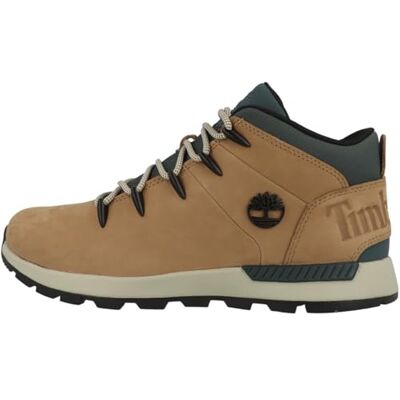 Timberland Derbies et Richelieus Sprint Trekker Mid Lace up euw1 MD Brown Nubuck w Green 46. Publicité Timberland Derbies et Richelieus Sprint Trekker Mid Lace up euw1 MD Brown Nubuck w Green 46. Publicité