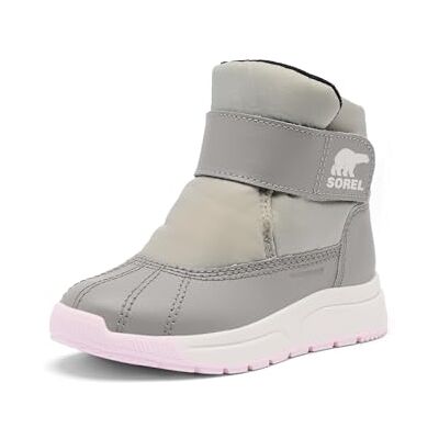 Sorel Bottes Whitney III Strap Mid WP pour enfants, imperméables, nylon, isolation de 200 g, sangle velcro à fermeture facile Unisexe pour enfants - Publicité Sorel Bottes Whitney III Strap Mid WP pour enfants, imperméables, nylon, isolation de 200 g, sangle velcro à fermeture facile Unisexe pour enfants - Publicité