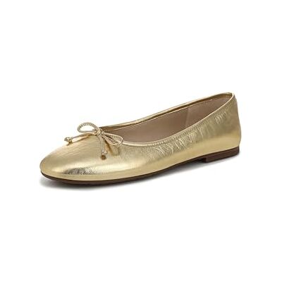 Sam Edelman Ballerines plates Alie pour femme, Ambre doré., 39 EU - Publicité Sam Edelman Ballerines plates Alie pour femme, Ambre doré., 39 EU - Publicité
