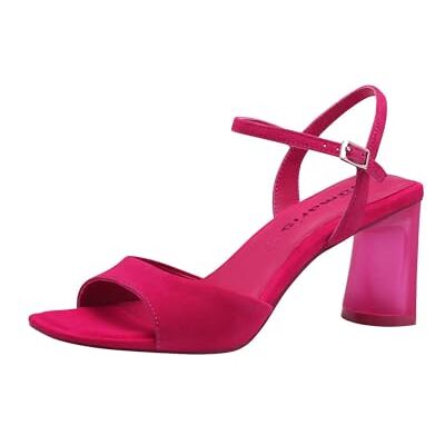 Tamaris Femme Damen Sandale à Talon, Fuchsia, 38 EU - Publicité Tamaris Femme Damen Sandale à Talon, Fuchsia, 38 EU - Publicité