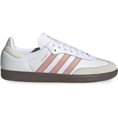 Adidas Samba Og W JR8168, Chaussures Sportives 40 EU, Blanc et rose., 39 1/3 EU - Publicité Adidas Samba Og W JR8168, Chaussures Sportives 40 EU, Blanc et rose., 39 1/3 EU - Publicité