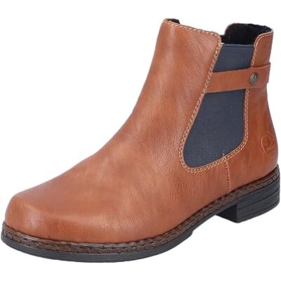 Rieker Femme 75171 Bottine Chelsea, Marron, 38 EU - Publicité Rieker Femme 75171 Bottine Chelsea, Marron, 38 EU - Publicité