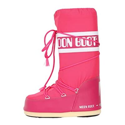 Moon-boot Moon Boot Nylon, Bottes de Neige mixte adulte, Rose (Bouganville 062), 35 EU - Publicité Moon-boot Moon Boot Nylon, Bottes de Neige mixte adulte, Rose (Bouganville 062), 35 EU - Publicité