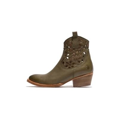 Fly London Femme WAIL290FLY Western Boot, Khaki, 36 EU - Publicité Fly London Femme WAIL290FLY Western Boot, Khaki, 36 EU - Publicité