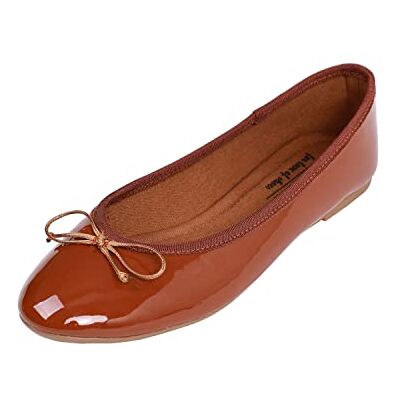 Feversole Women's Macaroon Colorful Memory Foam Cushion Patent Ballet Flat,Mémoire coloré Macaron Coussin en Mousse de Femmes Ballet de Brevets Plat - Publicité Feversole Women's Macaroon Colorful Memory Foam Cushion Patent Ballet Flat,Mémoire coloré Macaron Coussin en Mousse de Femmes Ballet de Brevets Plat - Publicité