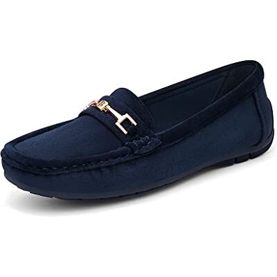 DREAM PAIRS Mocassins Femmes Confortables à Enfiler Chaussures Plates pour Marche Conduite Loafers Femme Bleu SDLS2205W-NEW-E Taille 38 (EUR) - Publicité DREAM PAIRS Mocassins Femmes Confortables à Enfiler Chaussures Plates pour Marche Conduite Loafers Femme Bleu SDLS2205W-NEW-E Taille 38 (EUR) - Publicité
