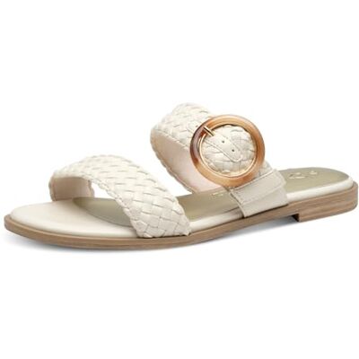 MARCO TOZZI Femme Sandale , Beige, 39 EU - Publicité MARCO TOZZI Femme Sandale , Beige, 39 EU - Publicité