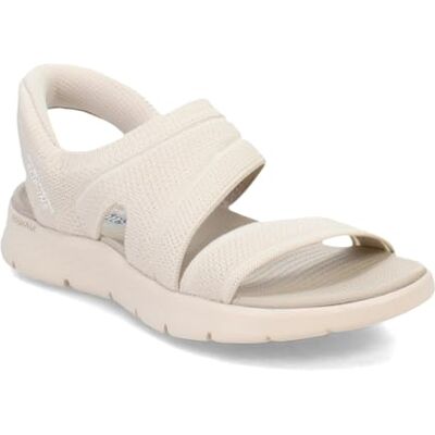 Skechers Femme Go Walk Flex Sandal Enticing Slip-In ENTRAINEUSE, Natural Textile, 41 EU - Publicité Skechers Femme Go Walk Flex Sandal Enticing Slip-In ENTRAINEUSE, Natural Textile, 41 EU - Publicité