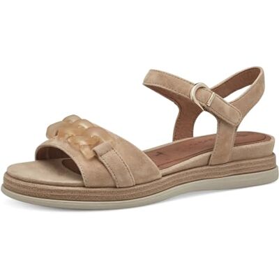 Tamaris Sandales compensées pour femme 1-28254-44 TAN, 39 EU, mat, 39 EU - Publicité Tamaris Sandales compensées pour femme 1-28254-44 TAN, 39 EU, mat, 39 EU - Publicité