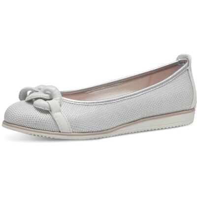 MARCO TOZZI Femme Damen Ballerinas Ballerines, White Comb, 39 EU - Publicité MARCO TOZZI Femme Damen Ballerinas Ballerines, White Comb, 39 EU - Publicité