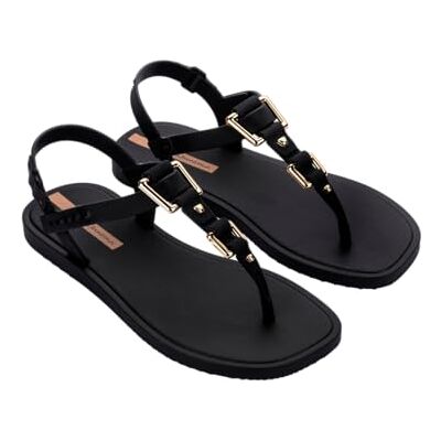 Ipanema CLASS URBANE SANDAL FEM Sandales pour femme, Noir, noir, doré, 35/36 EU - Publicité Ipanema CLASS URBANE SANDAL FEM Sandales pour femme, Noir, noir, doré, 35/36 EU - Publicité