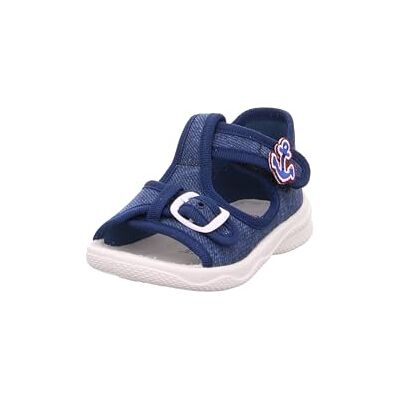 Superfit Polly, Chaussons montants garçon, (Ocean 80), 24 EU - Publicité Superfit Polly, Chaussons montants garçon, (Ocean 80), 24 EU - Publicité