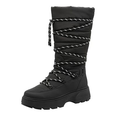 Tamaris Femme Damen WL Long Boot Botte de Neige, Noir, 38 EU - Publicité Tamaris Femme Damen WL Long Boot Botte de Neige, Noir, 38 EU - Publicité
