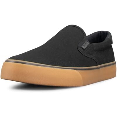 Lugz Baskets Clipper pour Homme, Black Gum Black, 44.5 EU - Publicité Lugz Baskets Clipper pour Homme, Black Gum Black, 44.5 EU - Publicité