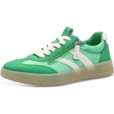 Jana Baskets Femme Plates Sportives Vegan, Green, 39 EU - Publicité Jana Baskets Femme Plates Sportives Vegan, Green, 39 EU - Publicité