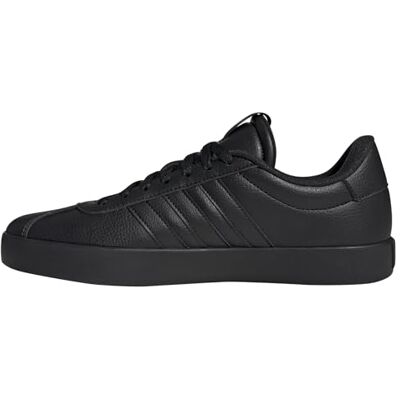 Adidas Homme VL Court Shoes, Carbon Black/Carbon Black/GOLDMET, 47 1/3 EU - Publicité Adidas Homme VL Court Shoes, Carbon Black/Carbon Black/GOLDMET, 47 1/3 EU - Publicité
