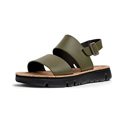 Camper Women's Oruga K201038 Flat Sandal, Medium Green 016, 38 EU - Publicité Camper Women's Oruga K201038 Flat Sandal, Medium Green 016, 38 EU - Publicité
