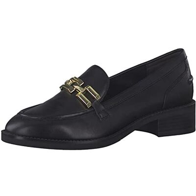 Tamaris Pantoufles pour Femme, Doublure Confortable, Semelle Tactile, Noir Mat., 38 EU - Publicité Tamaris Pantoufles pour Femme, Doublure Confortable, Semelle Tactile, Noir Mat., 38 EU - Publicité