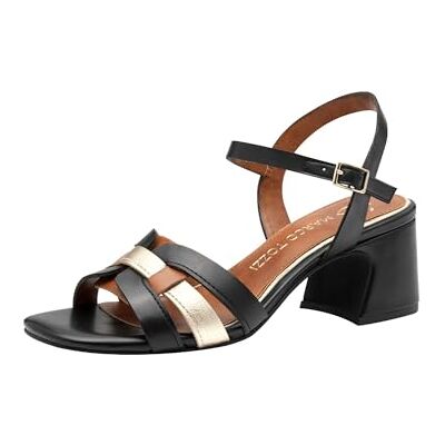MARCO TOZZI sandale femme semelle intérieure Feel Me souple végane doublure douce estivale, noir (BLACK COMB), 41 EU - Publicité MARCO TOZZI sandale femme semelle intérieure Feel Me souple végane doublure douce estivale, noir (BLACK COMB), 41 EU - Publicité