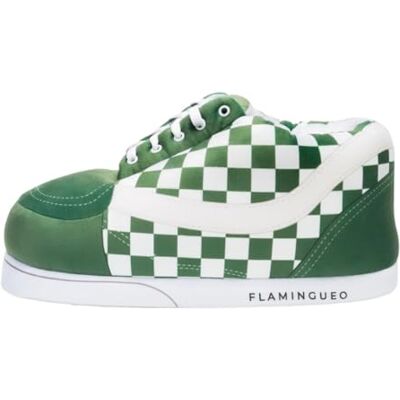 Flamingueo Mixte Drole Chausson, Vert, 35/46 EU Large - Publicité Flamingueo Mixte Drole Chausson, Vert, 35/46 EU Large - Publicité