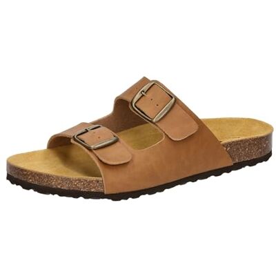 Lico Mules Bioline Man pour homme, Marron clair., 36 EU - Publicité Lico Mules Bioline Man pour homme, Marron clair., 36 EU - Publicité