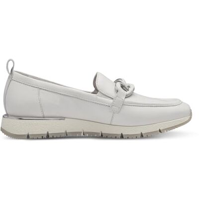 Tamaris Pantoufles pour femme, semelle intérieure amovible, Cuir blanc, 40 EU - Publicité Tamaris Pantoufles pour femme, semelle intérieure amovible, Cuir blanc, 40 EU - Publicité