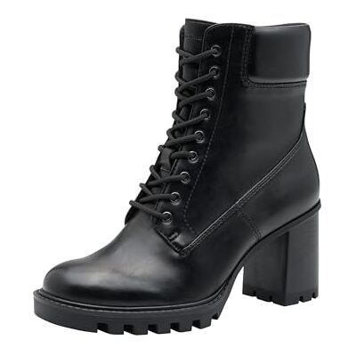 Tamaris Femme Damen Lace Boot Heel Bottine, Noir Mat, 38 EU - Publicité Tamaris Femme Damen Lace Boot Heel Bottine, Noir Mat, 38 EU - Publicité