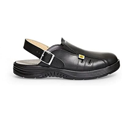 Abeba 7131042 SB Sabot de sécurité ESD, semelle en PU antidérapante, noir, taille 43 - Publicité Abeba 7131042 SB Sabot de sécurité ESD, semelle en PU antidérapante, noir, taille 43 - Publicité