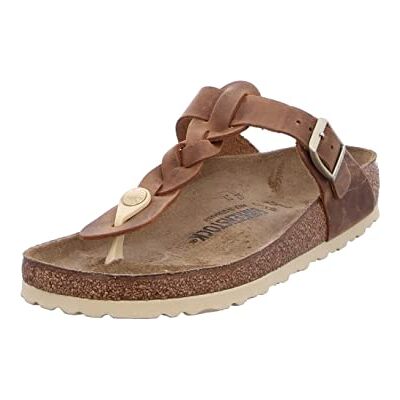 Birkenstock 1021355 Gizeh Braided cognac, Oiled Leather Femme Cognac EU 37 - Publicité Birkenstock 1021355 Gizeh Braided cognac, Oiled Leather Femme Cognac EU 37 - Publicité