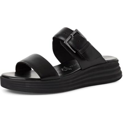 MARCO TOZZI Femme Pantolette Mules, Noir, 37 EU - Publicité MARCO TOZZI Femme Pantolette Mules, Noir, 37 EU - Publicité