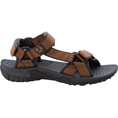 Jack Wolfskin Homme LAKEWOOD RIDE SANDAL M Sandale, Marron/Noir, 39.5 EU - Publicité Jack Wolfskin Homme LAKEWOOD RIDE SANDAL M Sandale, Marron/Noir, 39.5 EU - Publicité