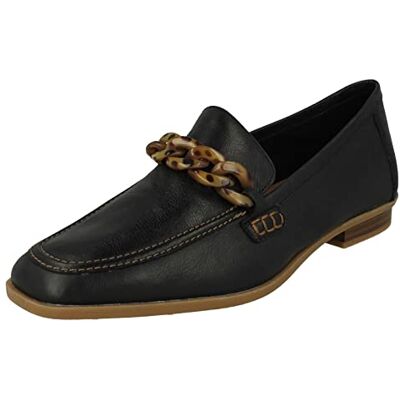 Clarks Sarafyna Iris Chaussures en Cuir Noir, Noir, 37.5 EU - Publicité Clarks Sarafyna Iris Chaussures en Cuir Noir, Noir, 37.5 EU - Publicité