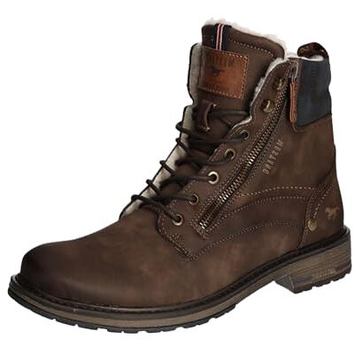 MUSTANG Bottines Homme 4157-609, Pointure:46 EU, La Couleur:Marron - Publicité MUSTANG Bottines Homme 4157-609, Pointure:46 EU, La Couleur:Marron - Publicité