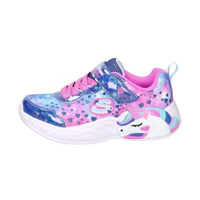 Skechers Fille Unicorn Dreams Heart Sparkles, Navy Sparkle Mesh Multi Trim, 28.5 EU - Publicité Skechers Fille Unicorn Dreams Heart Sparkles, Navy Sparkle Mesh Multi Trim, 28.5 EU - Publicité