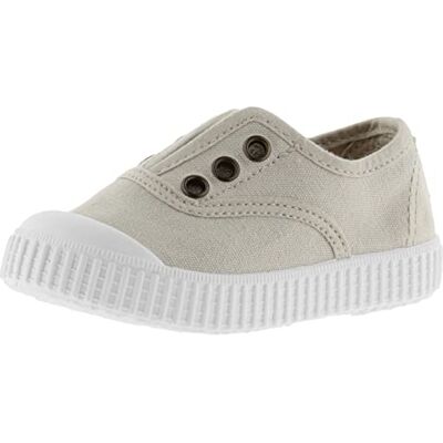 Victoria Baskets Unisexe 1915 Toile Teintée Drec & Élastique Central & Bout Renforcé 106627 pour Enfants Hielo 34 - Publicité Victoria Baskets Unisexe 1915 Toile Teintée Drec & Élastique Central & Bout Renforcé 106627 pour Enfants Hielo 34 - Publicité
