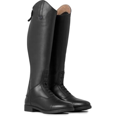 HORZE Femme Bottes d'équitation Rover, Aspect Cuir, Noir, 36W - Publicité HORZE Femme Bottes d'équitation Rover, Aspect Cuir, Noir, 36W - Publicité
